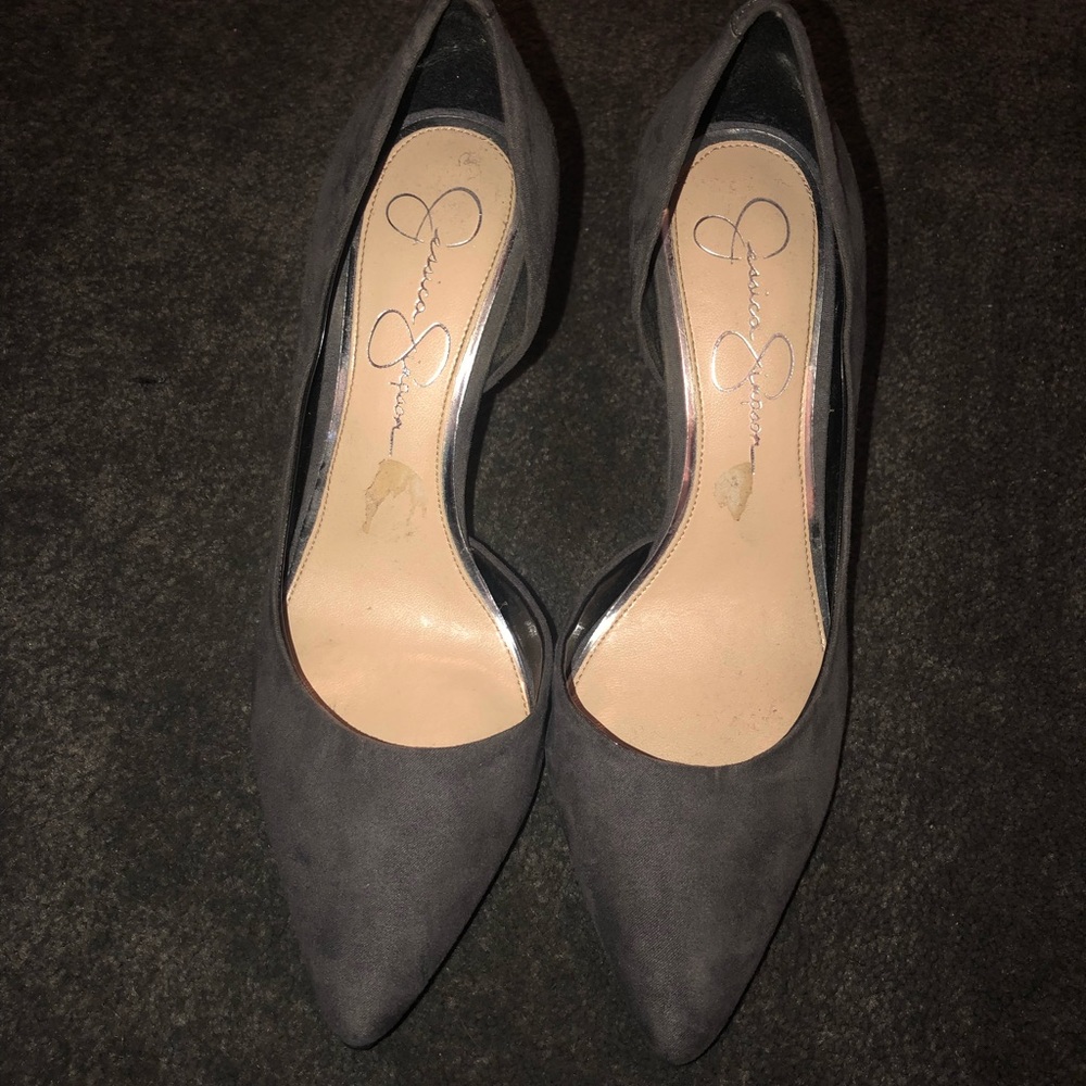 Gray heels